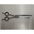SCISSOL  Forbice sfoltitrice  6.5", curva    45 denti   "CURVING"